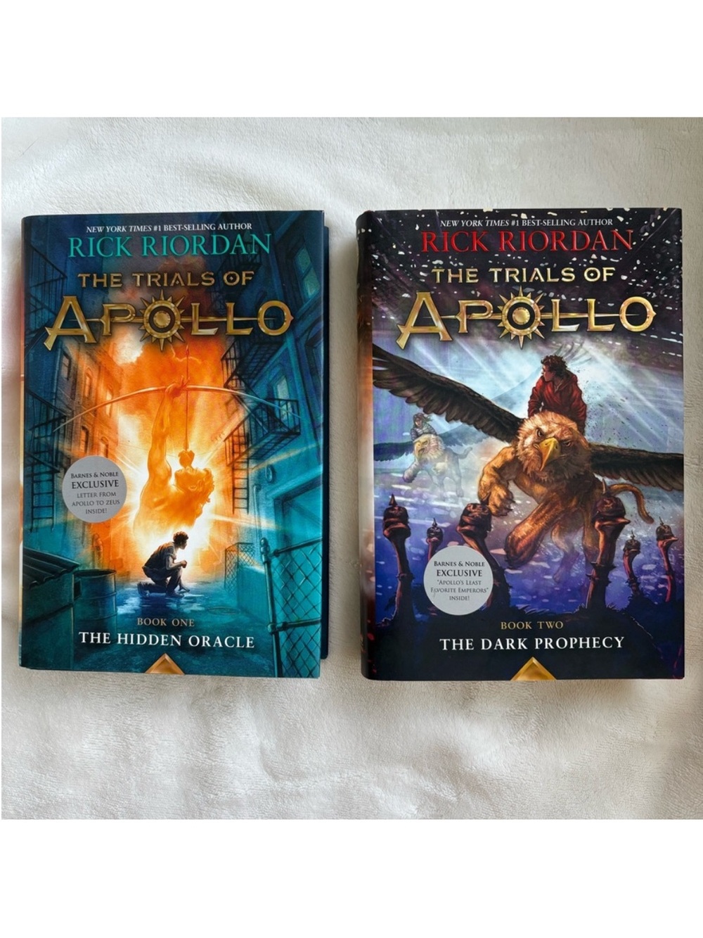 The Trials of Apollo Book Set Books 1 and 2